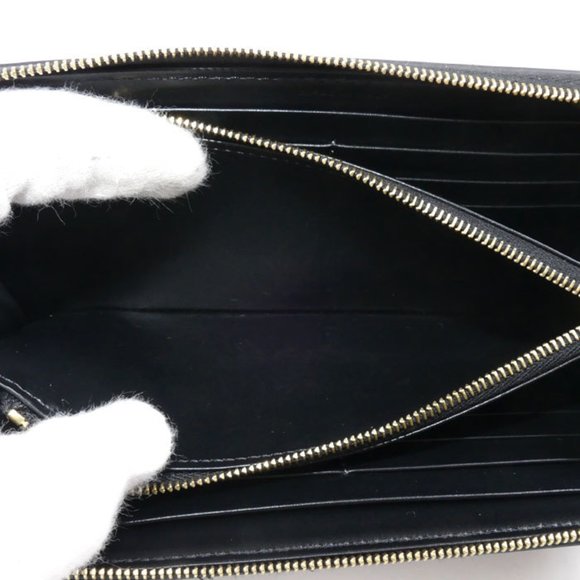 CELINE Large Zip Wallet Long Round Brown 10B552BQ3.38NO Stylish and Spacious Zip - Picture 6 of 8